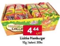 Qanto Lízátko Hamburger nabídka