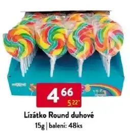 Qanto Lízátko Round duhové nabídka