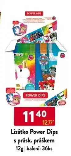 Qanto Lízátko Power Dips s prásk. práškem nabídka