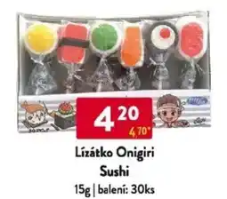 Qanto Lízátko Onigiri Sushi nabídka