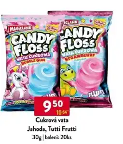 Qanto Cukrová vata Jahoda, Tutti Frutti nabídka