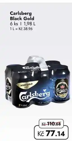 TRAVEL FREE Carlsberg Black Gold 6 ks nabídka