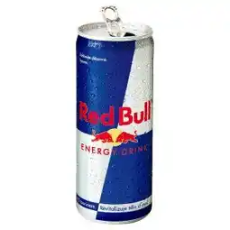 TRAVEL FREE Red Bull Energy drink 250ml, vybrané druhy nabídka