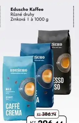 TRAVEL FREE Eduscho Kaffee nabídka