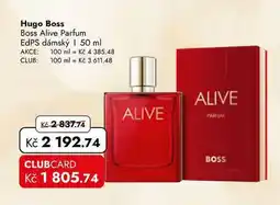 TRAVEL FREE Hugo Boss Boss Alive Parfum EdPS dámský nabídka