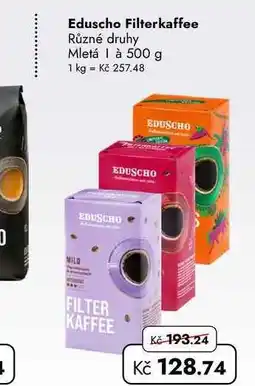 TRAVEL FREE Eduscho Filterkaffee nabídka