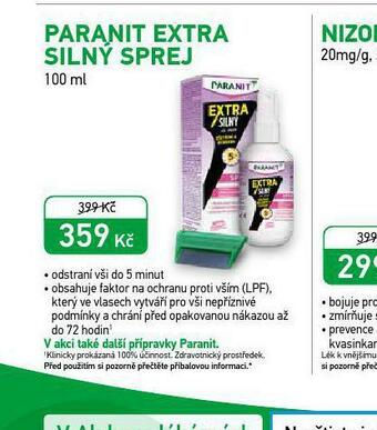 Alphega Lékárna Paranit extra silný sprej nabídka