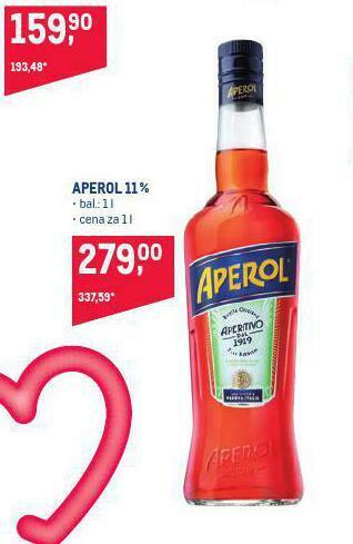 Makro Aperol nabídka