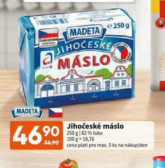 Terno Jihočeské máslo nabídka
