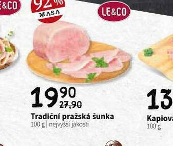Terno Tradiční pražská šunka nabídka