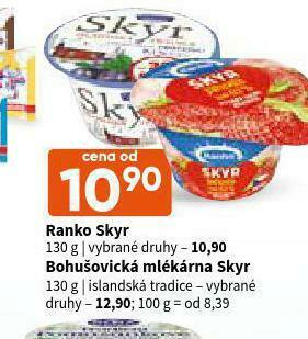 Terno Bohušovická mlékárna skyr nabídka