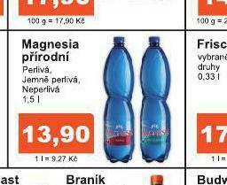 Coop Magnesia přírodní nabídka