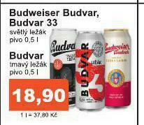 Coop Pivo budvar 33 nabídka