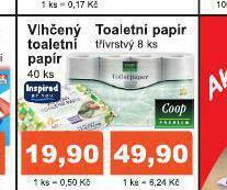 Coop Vlhčený toaletní papír nabídka