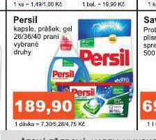 Coop Persil prací prostředek nabídka