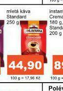 Coop Jihlavanka mletá káva nabídka