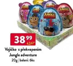 Qanto Vajíčko s překvapením Jungle adventure nabídka