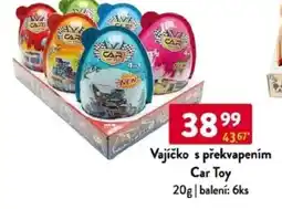 Qanto Vajíčko s překvapením Car Toy nabídka