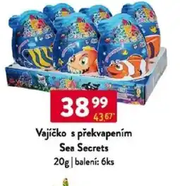Qanto Vajíčko s překvapením Sea Secrets nabídka