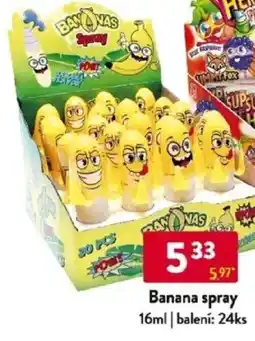 Qanto Banana spray nabídka