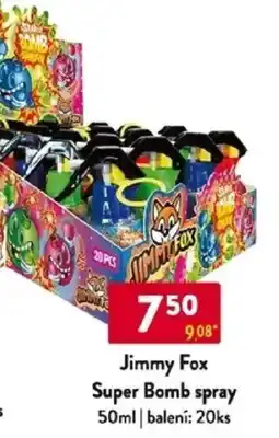 Qanto Jimmy Fox Super Bomb spray nabídka