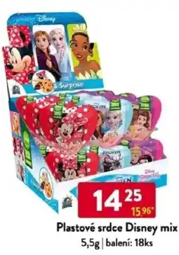 Qanto Plastové srdce Disney mix nabídka
