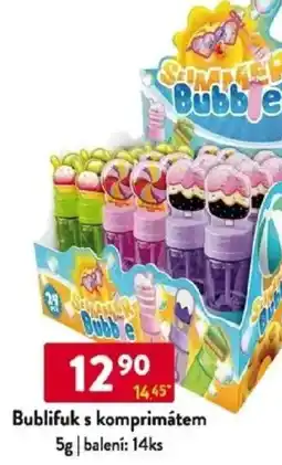 Qanto Bublifuk s komprimátem nabídka