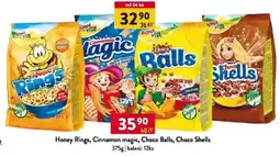 Qanto Honey Rings, Cinnamon magic, Choco Balls, Choco Shells nabídka