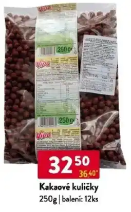 Qanto Kakaové kuličky nabídka