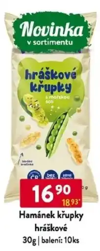 Qanto Hamánek křupky hráškové nabídka