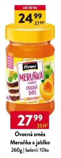 Qanto Ovocná směs Meruňka a jablko nabídka