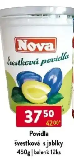 Qanto Povidla švestková s jablky nabídka
