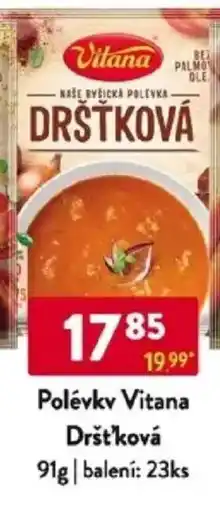Qanto Polévky Vitana Dršťková nabídka