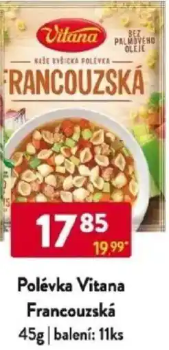 Qanto Polévka Vitana Francouzská nabídka