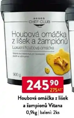 Qanto Houbová omáčka z lišek a žampionů Vitana nabídka