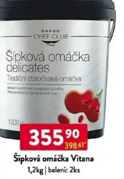 Qanto Šípková omáčka Vitana nabídka