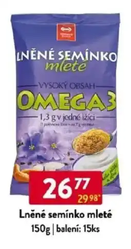 Qanto Lněné semínko mleté nabídka