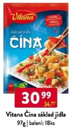 Qanto Vitana Čína základ jídla nabídka