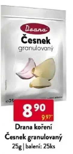 Qanto Drana koření Česnek granulovaný nabídka