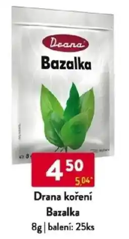 Qanto Drana koření Bazalka nabídka