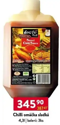 Qanto Chilli omáčka sladká nabídka