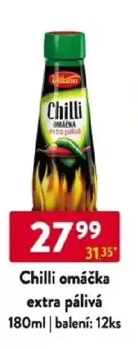 Qanto Chilli omáčka extra pálivá nabídka