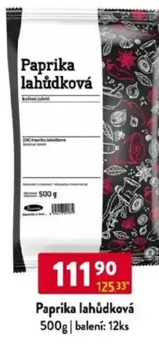 Qanto Paprika lahůdková nabídka