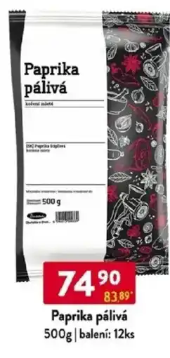 Qanto Paprika pálivá nabídka