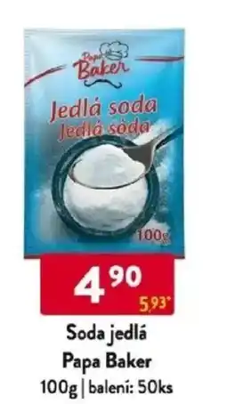 Qanto Soda jedlá Papa Baker nabídka