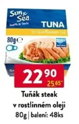 Qanto Tuňák steak v rostlinném oleji nabídka