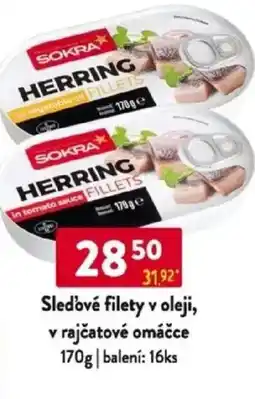 Qanto Sledové filety v oleji, v rajčatové omáčce nabídka