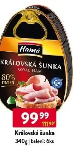 Qanto Hame Královská šunka nabídka