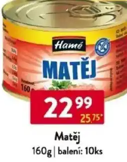 Qanto Hamé Matěj nabídka