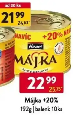 Qanto Hamé Májka +20% nabídka